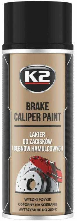 Melle K2 LAKIER STABDŽIŲ APKABŲ PURŠKALAS – Juodas 400ml