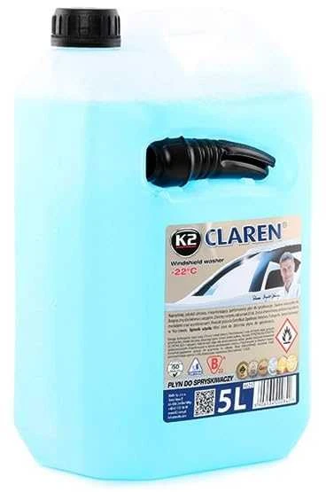 Žieminis langų skystis K2 CLAREN, 5L