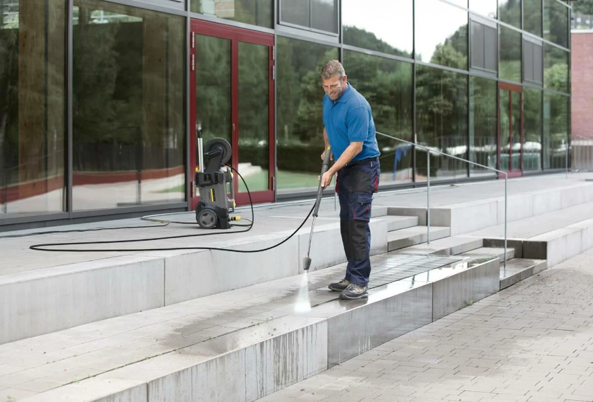 Kärcher HD6/13 C PLUS plovimo procesas