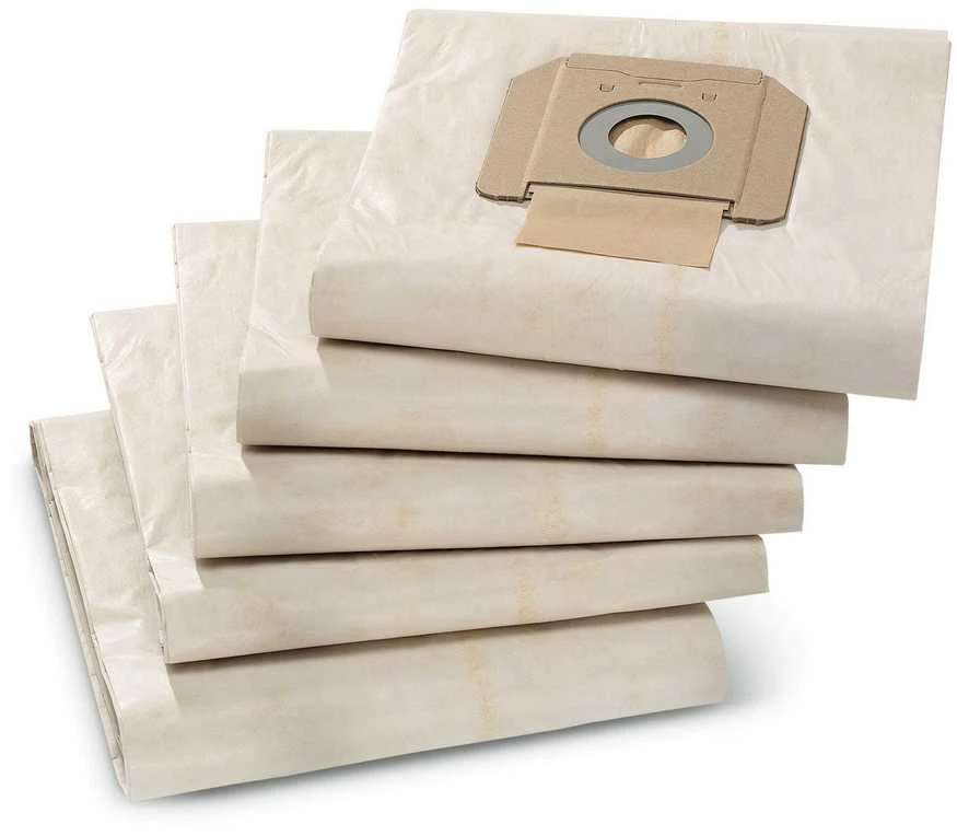 Kärcher Popieriniai filtrai maišeliai, 5 x , NT 48, NT 65, NT 70, NT 72, NT 75, NT 80, WET VAC