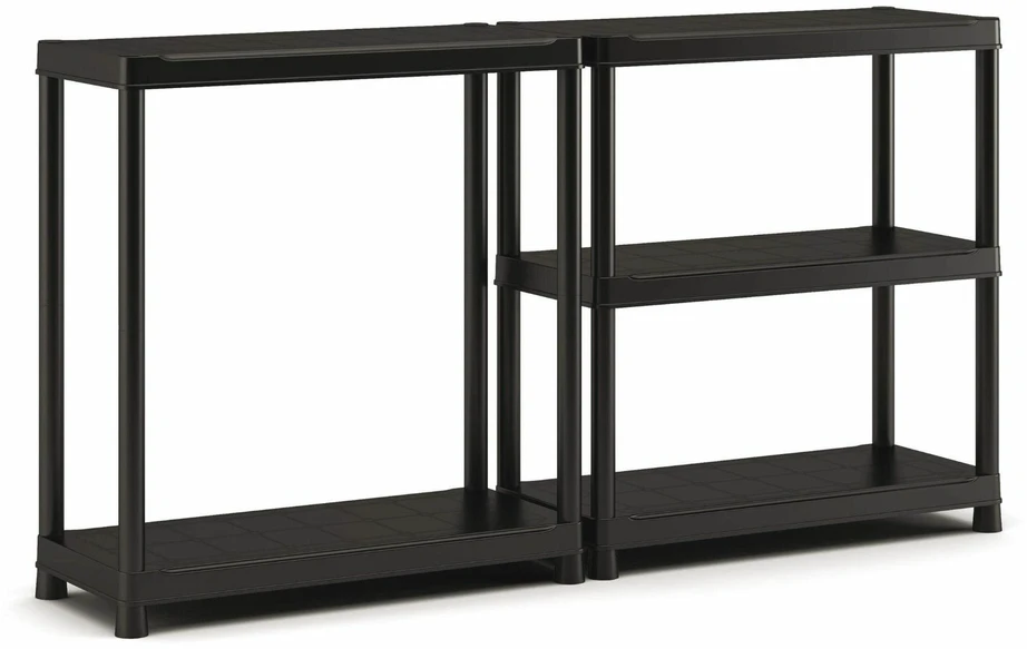 KETER Plastikinė sandėliavimo lentyna 5 lentynos 75 x 32 x 176 cm PILKA