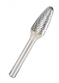 KLINGSPOR FREZ DO METALU HF 100 F FI6,0x18mm TRZPIEŃ 6mm TYP RBF, HIPERBOLICZNY-POŁOKRĄGŁY