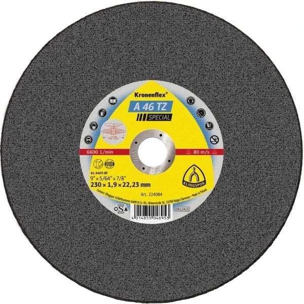 Klingspor K.MET SHIELD 180 mm x 1,6 mm x 22,2 mm A46 TZ specialus