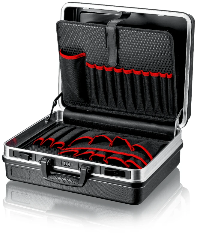 Įrankių lagaminas Basic su aliuminio rėmu, Knipex