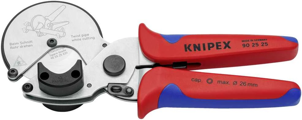 Plastikinių vamzdžių kirpimo replės KNIPEX 9025