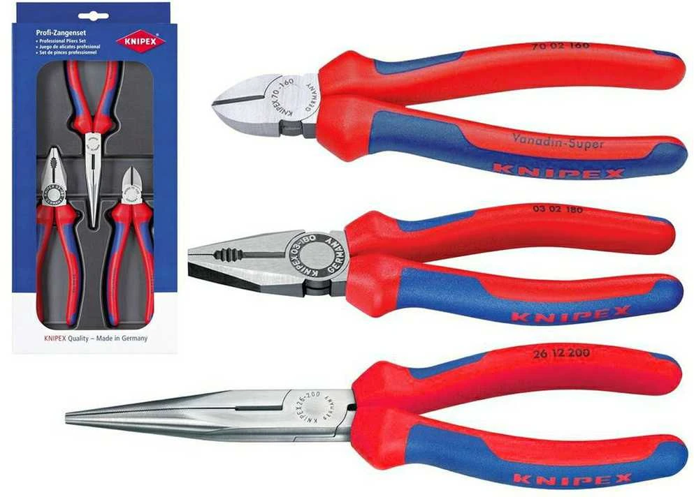 Montuotojo replių komplektas, Knipex