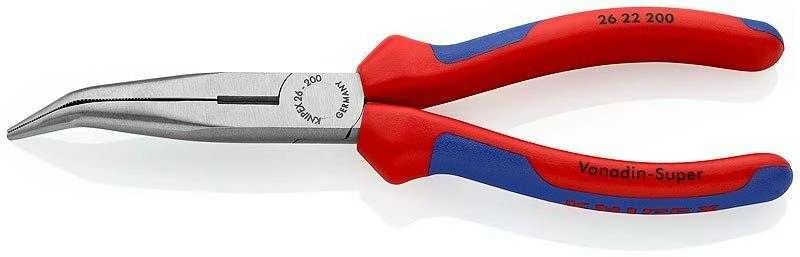 Smailianosės lenktos replės 200mm, Knipex