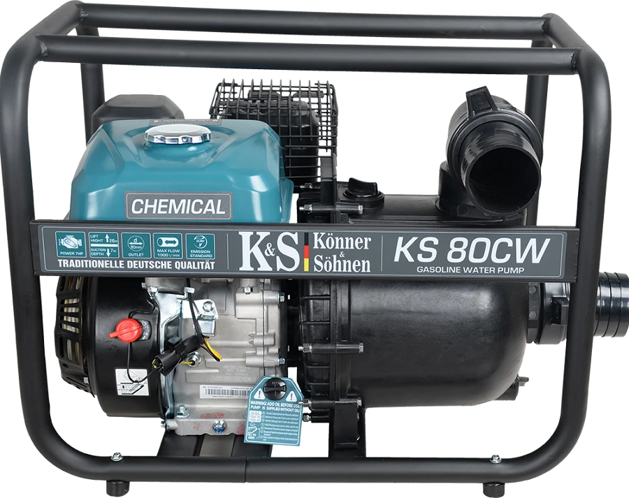 Könner & Söhnen cheminių medžiagų siurblys KS 80CW 1000 l/min