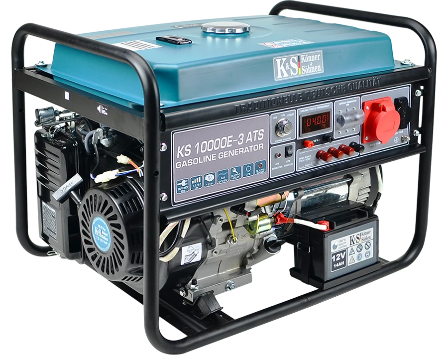 KÖNNER & SÖHNEN Benzininis Generatorius 7,5kW 230/400V KS 10000E-3 ATS