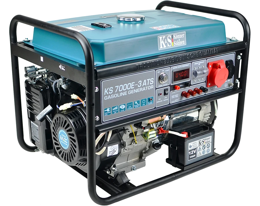 Benzininis generatorius Könner & Söhnen KS 7000E-3 ATS