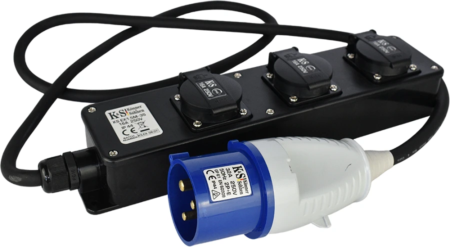 KÖNNER & SÖHNEN ilgiklis adapteris 32A/16A KS EX1.5M-3S