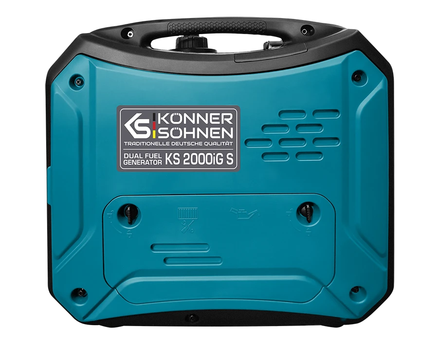 Könner & Söhnen hibridinis (benzinas/dujos) generatorius 2kW 230V KS 2000iG S