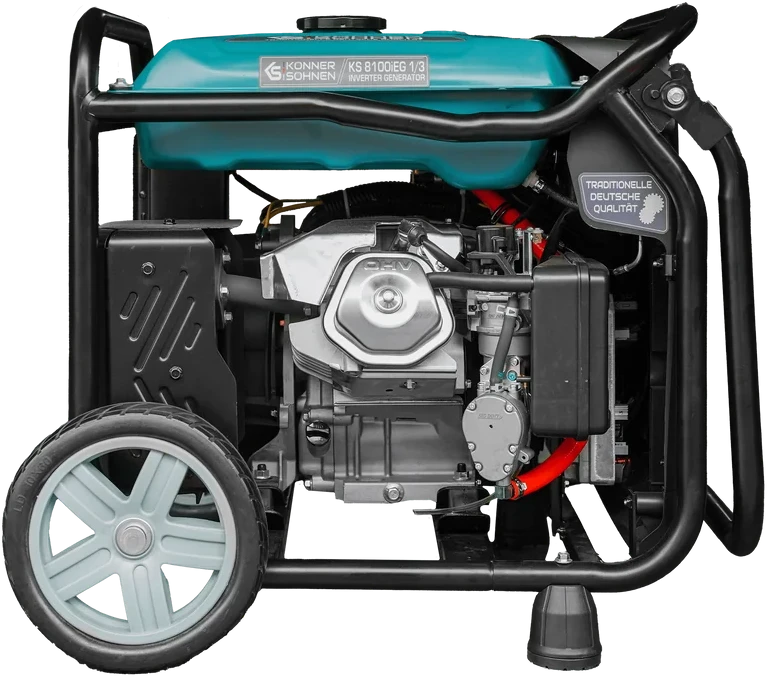 Inverterinis generatorius Könner & Söhnen KS 8100iEG 1/3, 8,5 kW, benzinas / LPG, 230/400 V, 20 l, dviejų kuro rūšių