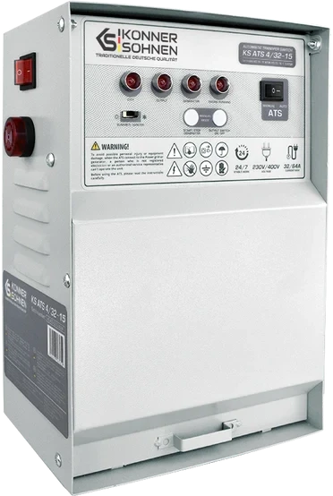 Könner & Söhnen KS ATS 4/32-15 automatinio rezervo įjungimo įrenginys