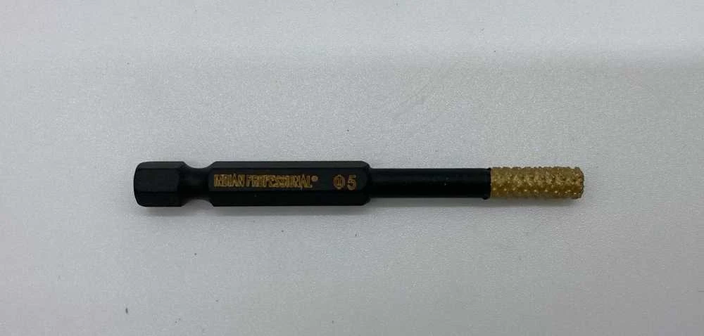 DEIMANTINĖ KARŪNA HEX 5mm SAUSAM GRĘŽIMUI /INDIAN PROFESSIONAL