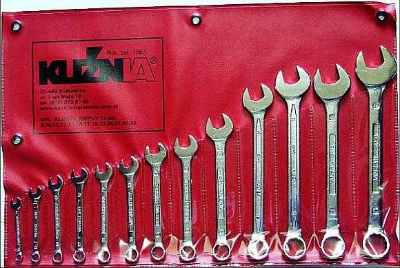 Carruzzo FORGE KOMBINUOTI RAKTŲ RINKINYS 13 vnt. 8-32 mm Cr-V RWPn