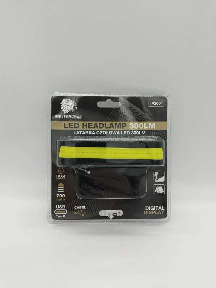 LED PRIEKINIS ŽIBINTAS 300LM 700mAh PREMIUM /INDIAN PROFESSIONAL