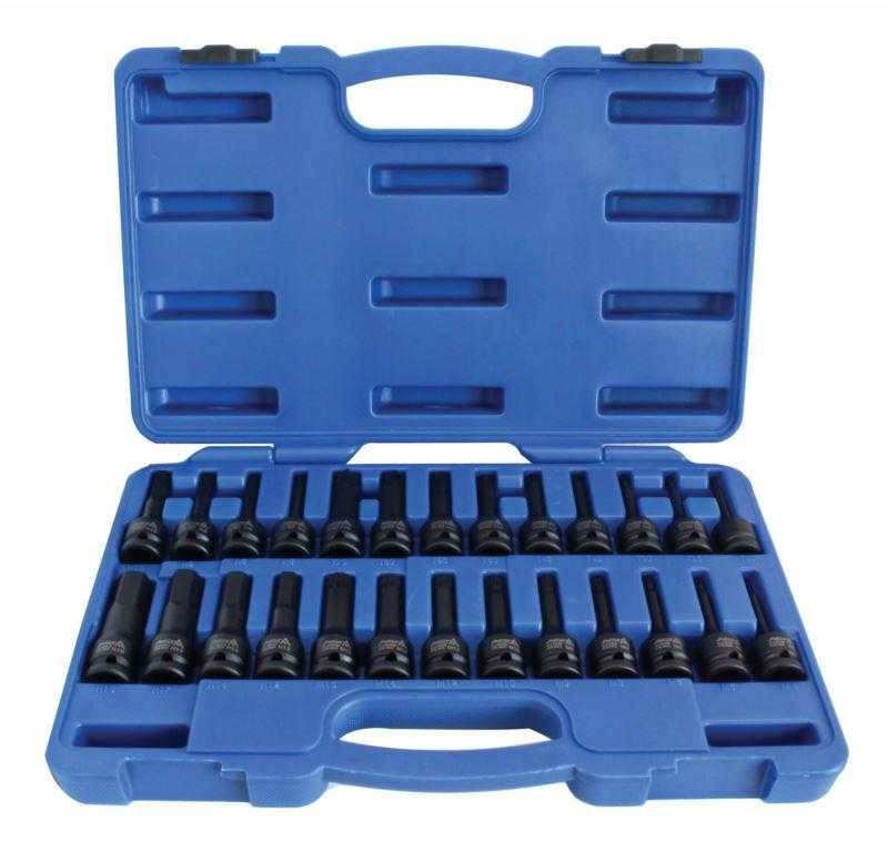 LIZDAI ASTA TORX IMPACT 1/2" 26 vnt.