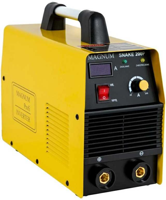 INVERTERINIS SUVIRINIMO APARATAS SNAKE 200P EKRANAS SNA 200IIW MAGNUM SNAKE 200P 230V 200A/60%