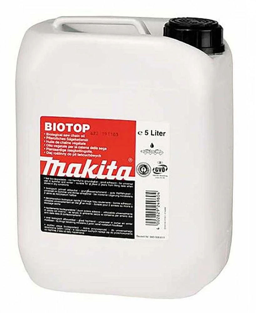 Makita grandinės tepalas 5L BIOTOP