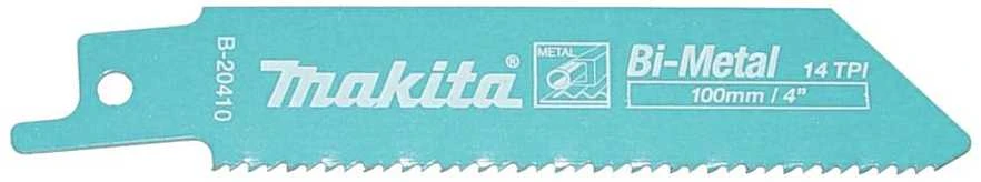 Makita Tiesinio pjūklo pjūkleliai BiM 100x0,9mm (14tpi), 5Vnt., Metalui 3-8mm B-20410