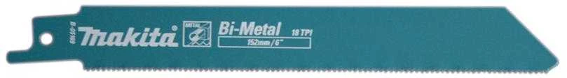 Makita Tiesinio pjūklo pjūkleliai BIM 225x1,1mm (14+18tpi), 5Vnt., Metalui B-43175