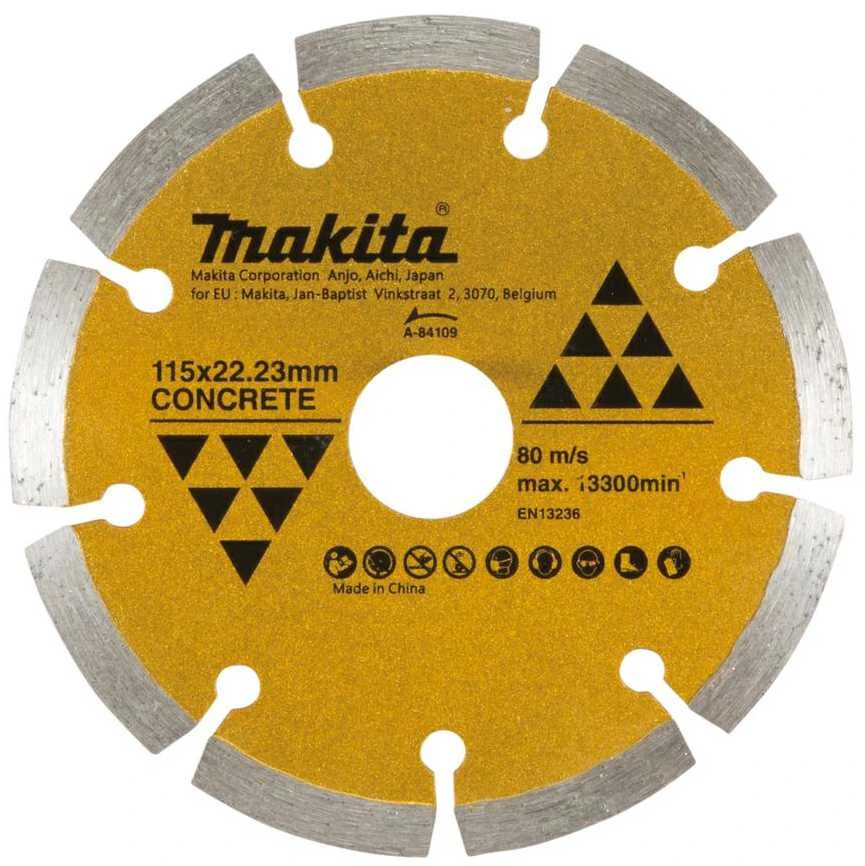 Makita Segmentinis 115MM eko. klase betonui A-84109