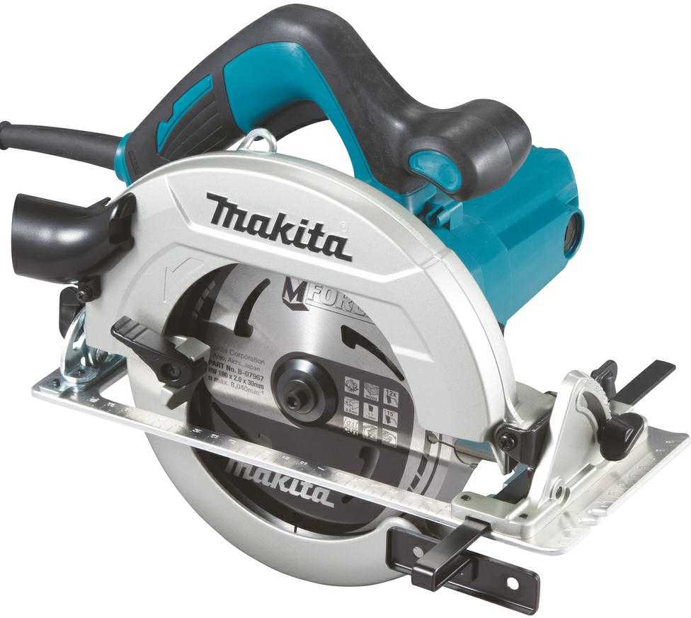 Makita diskinis pjūklas HS7611J, 1600W, 190mm, lagaminas