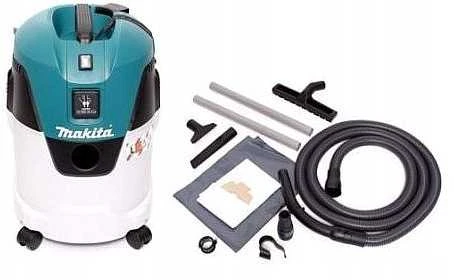 MAKITA Dulkių siurblys VC2512L 1000W 25L, su elektros lizdu, pusiau automatinis filtro valymas