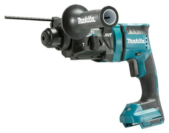 Makita DHR182ZU Akumuliatorinis perforatorius, 18 V, SDS-PLUS, 1,7J, LED, AWS, Be akumuliatorių ir kroviklio!