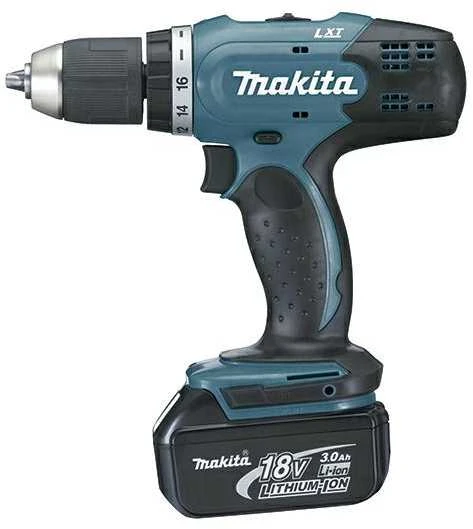 Makita DDF453RFE drill Juodas,Mėlyna 1.6kg
