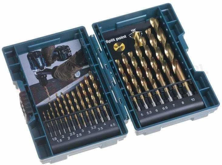 Grąžtas Grąžtų komplektas metalui Makita B-67795; 19 vnt.