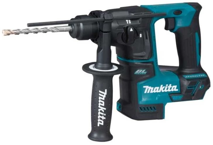 Makita DHR171Z Akumuliatorinis perforatorius, 18 V, SDS+, LED, Be akumuliatorių ir kroviklio!