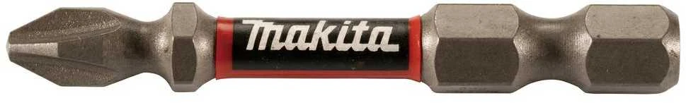Makita Torsion sukimo antgalis (E-form), PH2-50mm, 10vnt. Impact Premier E-03377 PH2 • 50 mm • 1/4" • 10 vnt