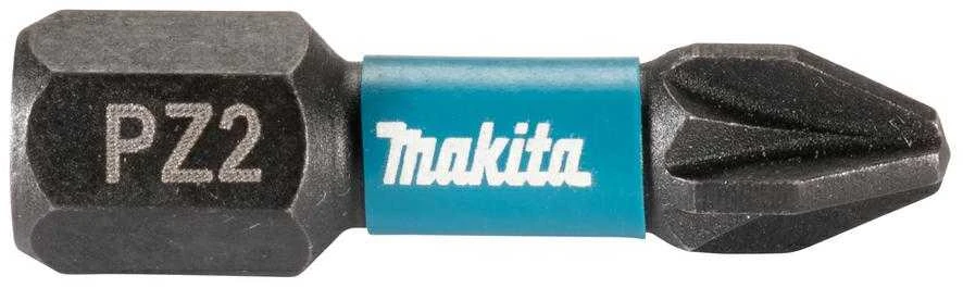 Makita Sukimo antgalis , PZ2X25mm, 25vnt. IMPACT Juodas E-12376
