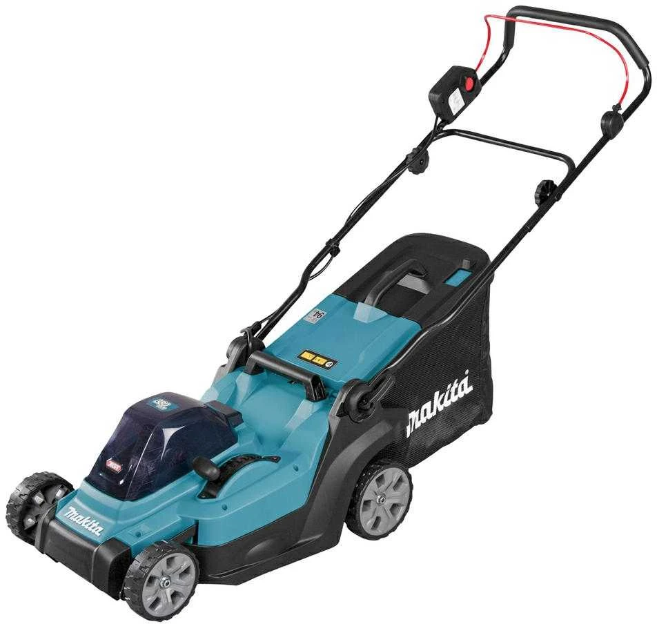 Makita LM003GZ akumuliatorinė vejapjovė 40Vmax, XGT, 38cm, 3 viename (pjovimas/rinkimas/mulčiavimas) plastikinis korpusas, be akumuliatorinio ir krovinio