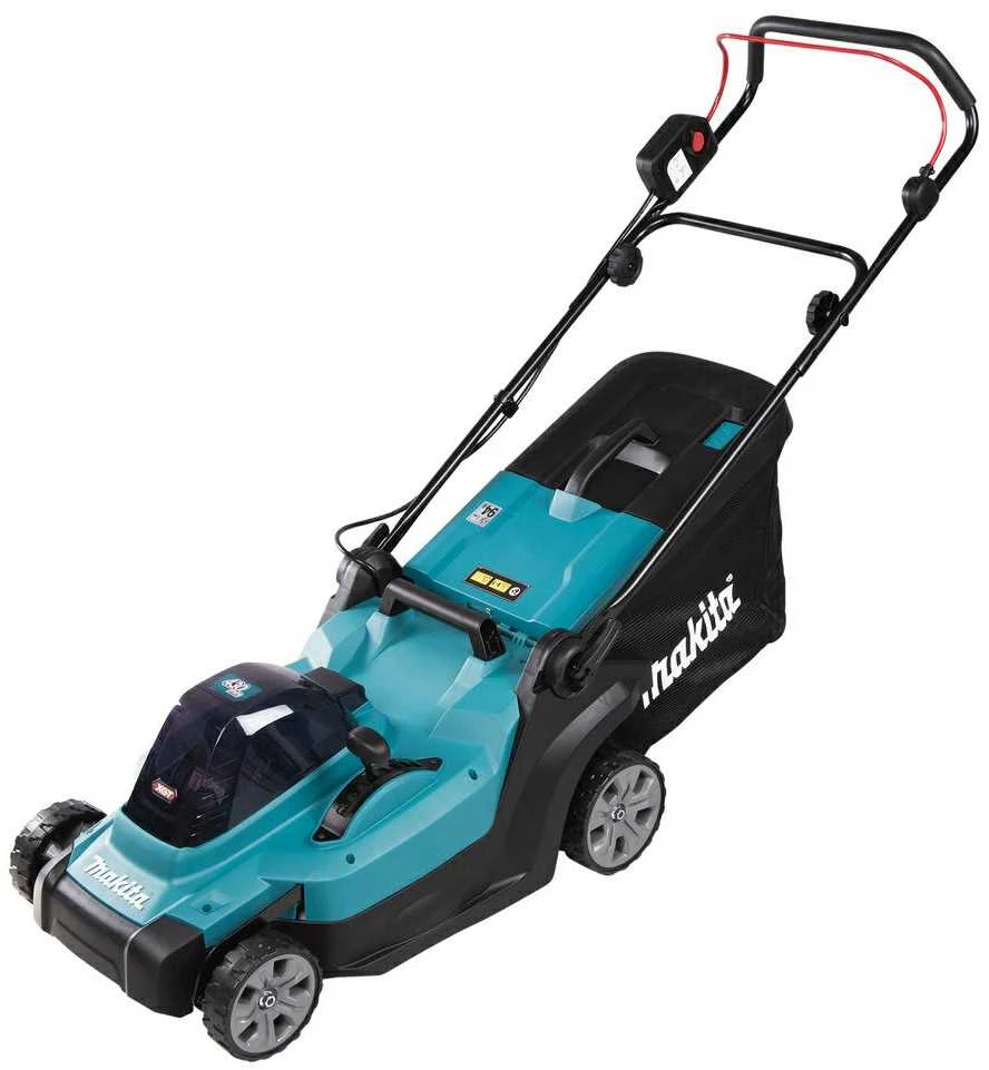 Makita LM004GM103 akumuliatorinė vejapjovė 40Vmax, XGT, 43cm, 1X4,0Ah ličio jonų akumuliatorius DC40RC, 3 viename (pjovimas / surinkimas / mulčiavimas), plastikinis korpusas