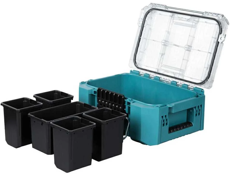 Makita Gili kompaktiška smulkių priedų dėžė P-91067 8,55 L, 278 × 389 × 162 mm