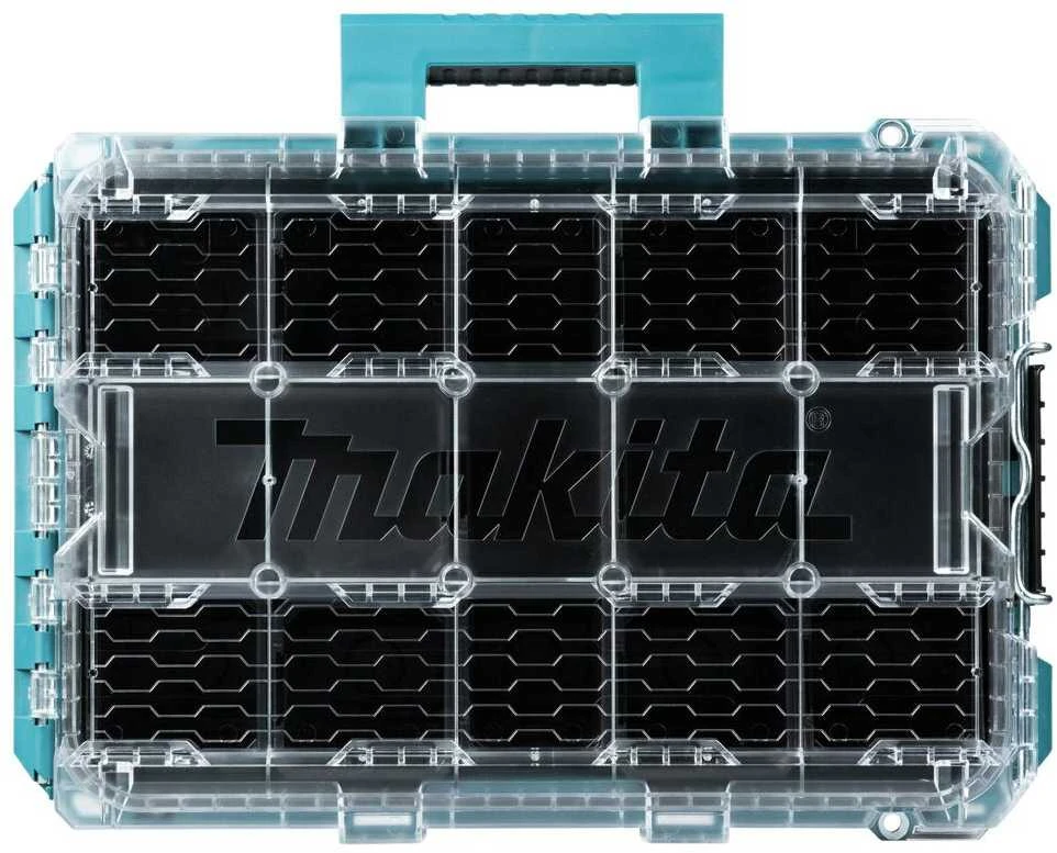 Makita Gili vidutinio dydžio smulkių priedų dėžė P-91045 18,4 L, 387 × 562 × 163 mm