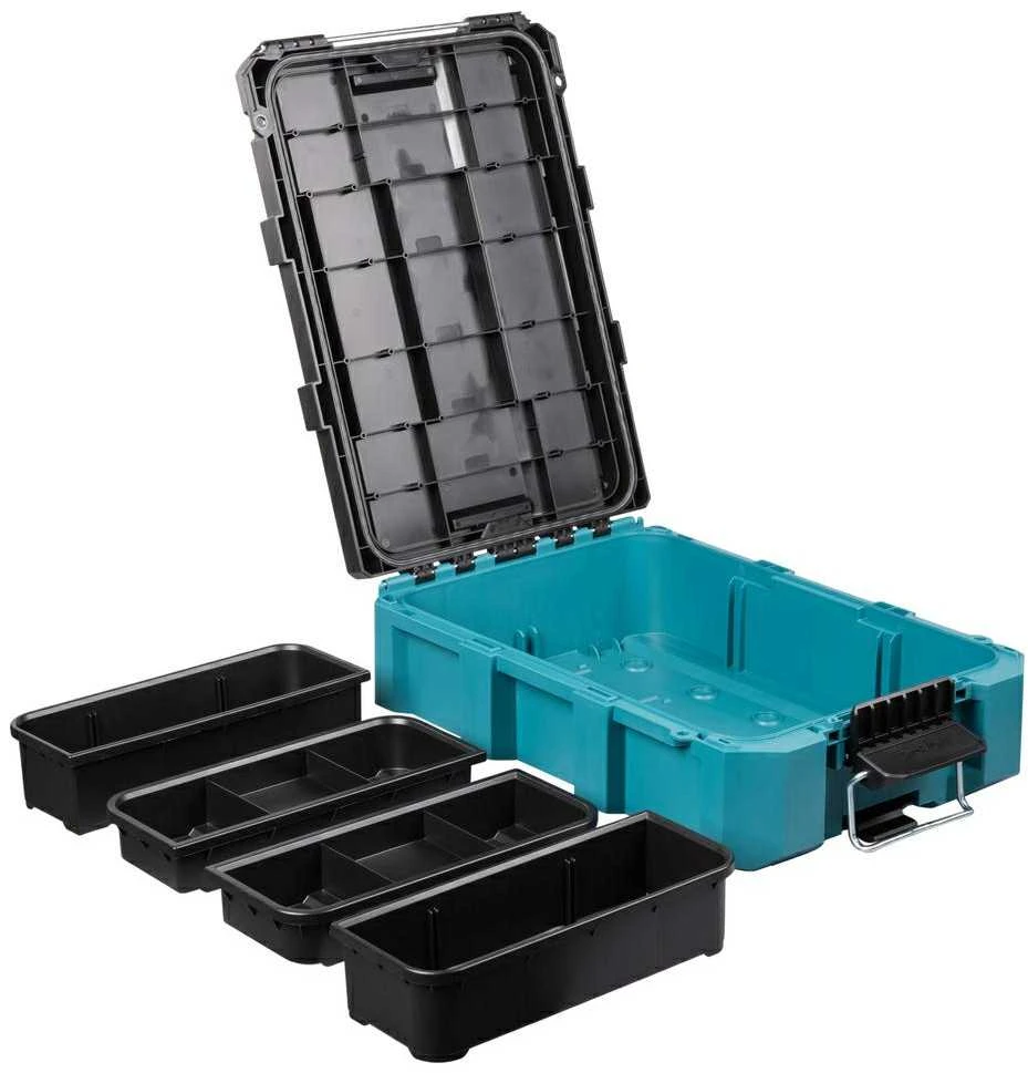 Makita Vidutinio dydžio įrankių lagaminas P-91039 18,4 L, 387 × 562 × 161 mm