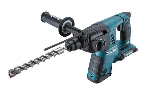 Makita DHR264Z Akumuliatorinis perforatorius, 2X18 V, SDS-PLUS, 2,5J LED, Be akumuliatorių ir kroviklio!