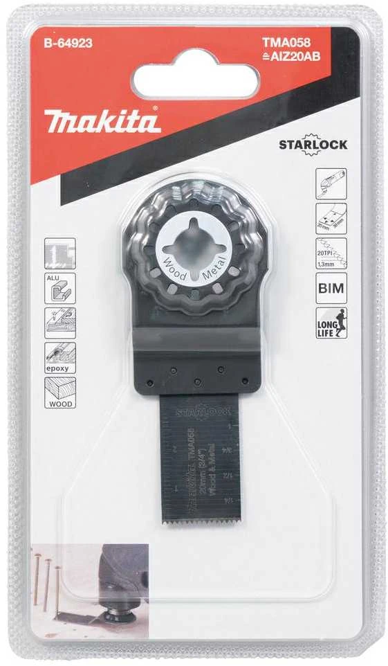 Pjūklelis įgilinamajam pjovimui Makita BiM TMA058 20mm B-64923