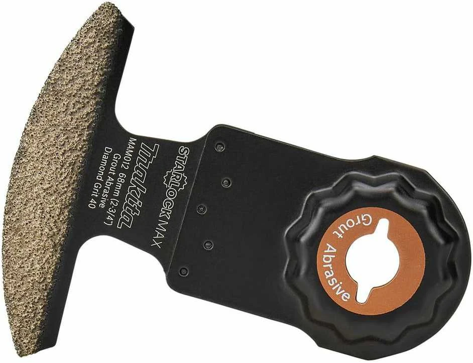 Makita MULTITOOL segmentiniai apvalūs ašmenys 68mm B-66525 Starlock Max • 40G • Diamond • MAM012 • Minkštoms medžiagoms, FRP pluoštui