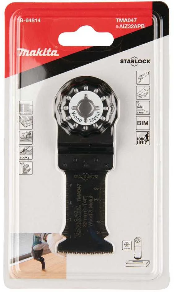Makita B-64814 Įgilinamieji pjovimo diskai 32mm