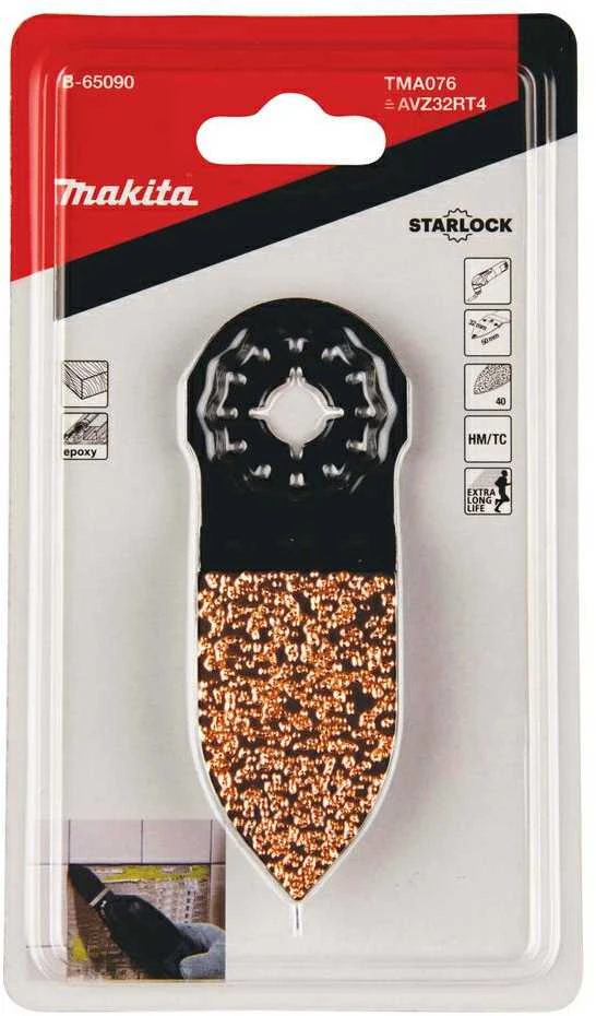 Makita MULTITOOL HM smailėjantys ašmenys įgilinimui ir grandymui 32mm B-65090