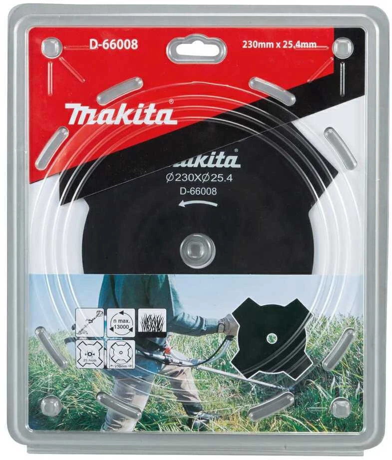Makita 4-ašmenų krūmapjovės peilis, 230x25,4MM D-66008