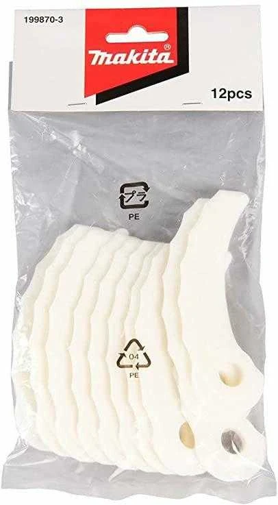 Makita Plastikinių ašmenų rinkinys 12vnt. (199868-0) 199870-3