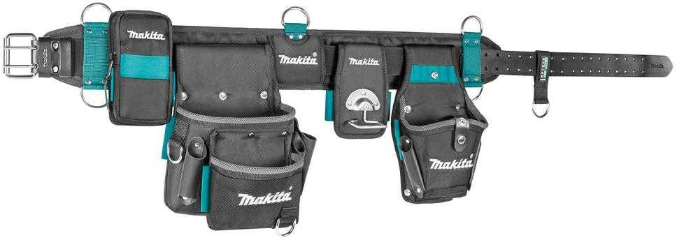 Makita Survirtintas dėklų komplektas su diržu, skirtas sunkiems įrankiams. E-15235