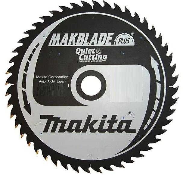 Makita T.C.T. pjūklas MAKBLADE PLUS 260X2.3X30mm 5° T40 B-08654 T.C.T • 260 x30 mm • T40 • 5° • Medienai