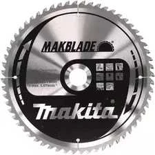 Makita T.C.T. pjūklas MAKBLADE 260X2.3X30mm 5° T60 B-32801 T.C.T • 260 x30 mm • T60 • 5° • Medienai